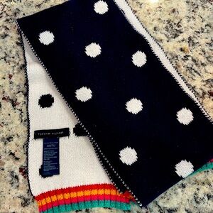 Tommy Hilfiger double sided kids scarf one size